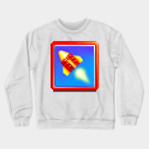 Missile Sprite Crewneck Sweatshirt by SpriteGuy95